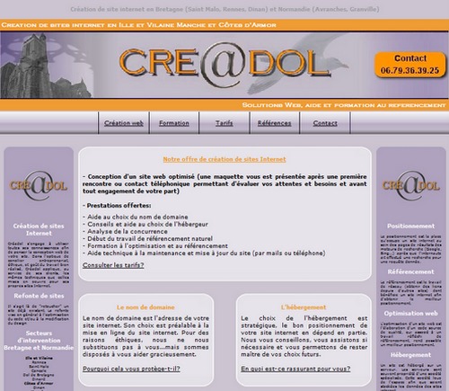 creation site internet rennes