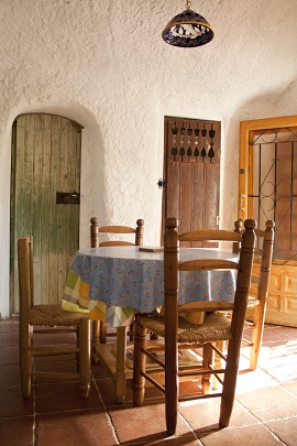 la salle de notre gite Guadix