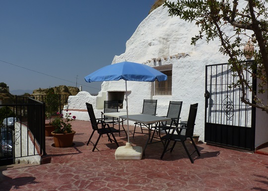 gite en andalousie : terrasse panoramique