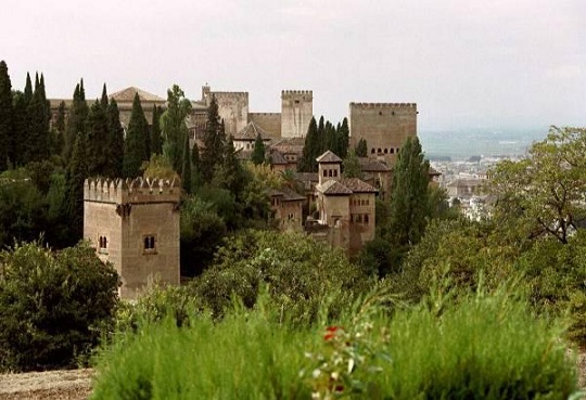 généralife,alhambra,palais,visite depuis guadix,nasrides,forteresse mauresque,andalousie