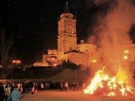 San Anton, Guadix, Andalucia, Zalabi, romeria, luminarias, 17 janvier férié, dia festivo, fiesta enero