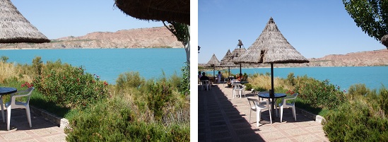 Bar,restaurant,bord de plage,terrasse,manger, boire,lac negratin,proche de Guadix,bonne adresse