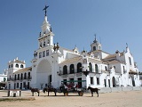 pélerinage, Espagne, Andalousie, romeria, rocio, western, procession, pentecote, fêtes religieuses, Romería de la Virgen d’El Rocío, cadiz, village blanc, avril, mai