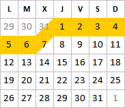Janvier 2026 disponibilités