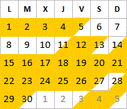 Septembre 2025 disponibilités