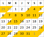 Octobre 2025 disponibilités
