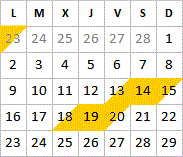 Mars 2026 Mars 2026 disponibilités