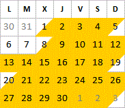 Avril 2026 Avril 2026 disponibilités