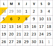 Octobre 2026 Octobre 2026 disponibilités