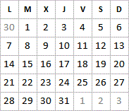 Décembre 2026 Decembre 2026 disponibilités