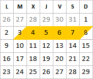 Novembre 2026 Novembre 2026 disponibilités