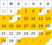 Septembre 2026 disponibilités