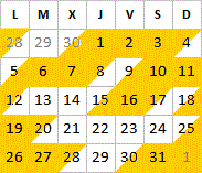 Octobre 2026 Octobre 2026 disponibilités